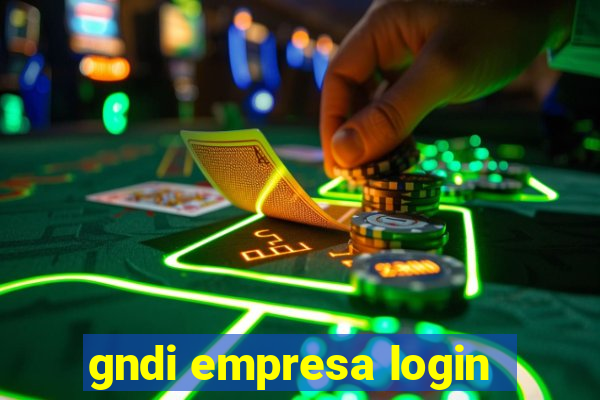 gndi empresa login